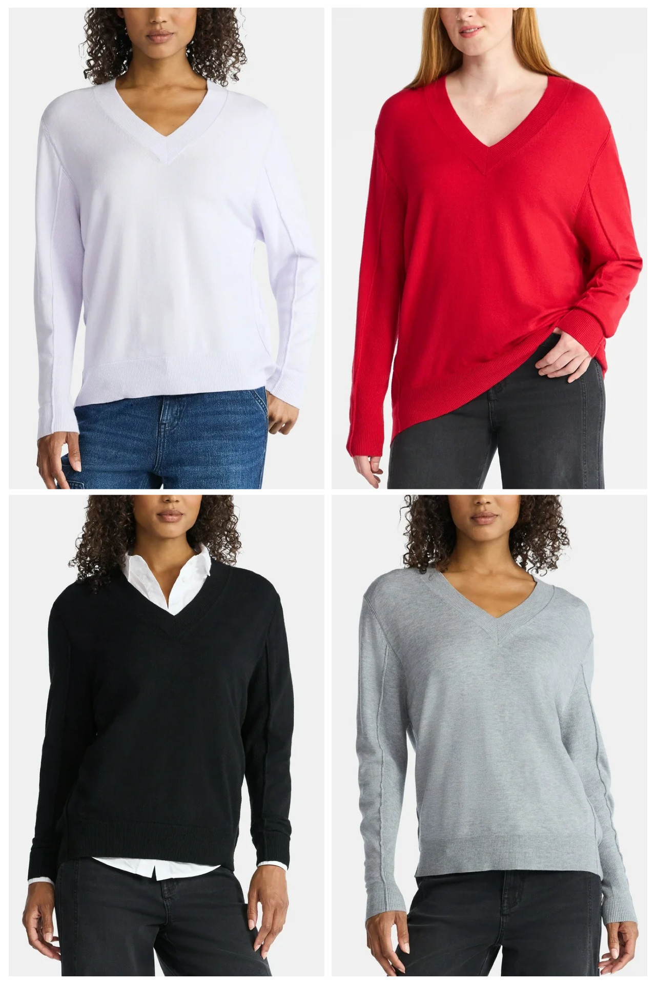 Walmart new arrivals, v neck sweater 

#LTKFindsUnder50 #LTKStyleTip
