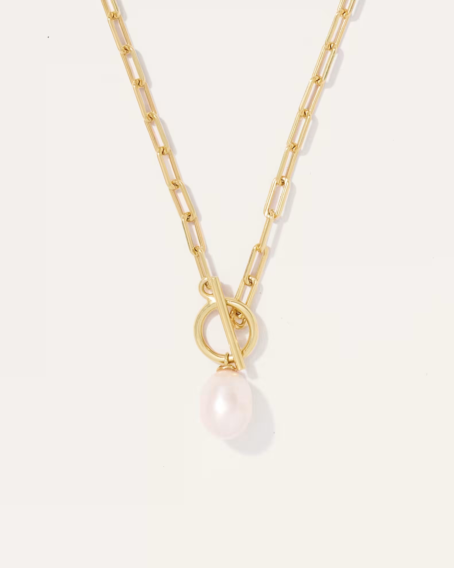 Freshwater Cultured Pearl Toggle Necklace | Quince