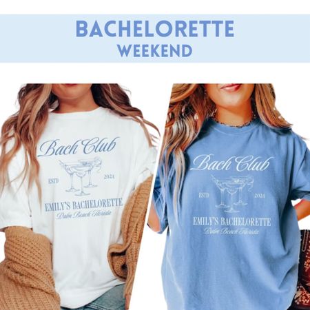 Bachelorette Party Shirts. Bach Club Bachelorette. Personalized Luxury Bachelorette. Girls Club Bachelorette. Social club bachelorette. Bachelorette merch. Blue bachelorette shirts.

#LTKWedding #LTKSeasonal #LTKParties