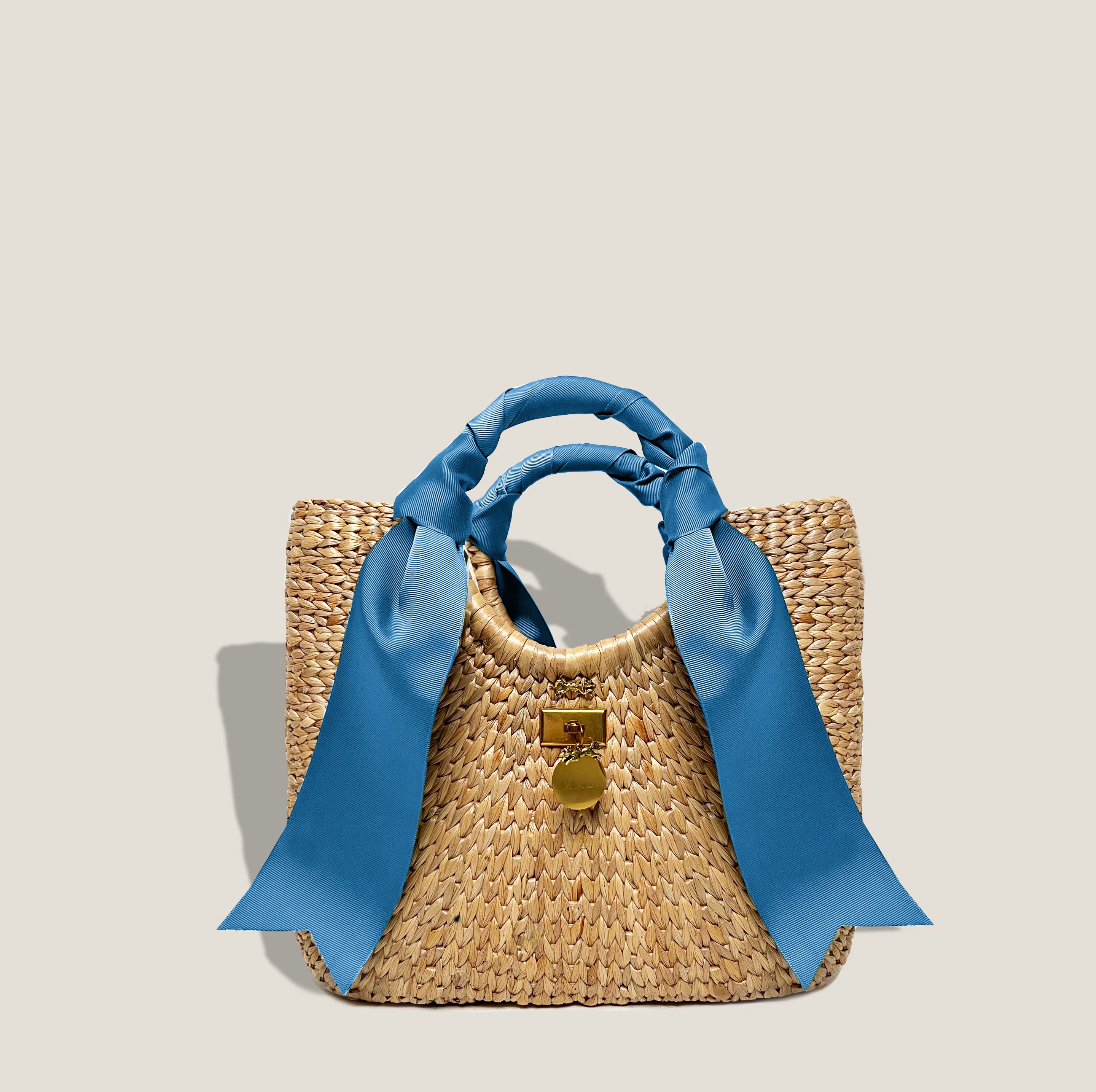 MME. BENTLEY PETITE TOTE -  CORNFLOWER | MME.MINK