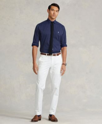 Polo Ralph Lauren Men's Straight-Fit Washed Stretch Chino Pants - Macy's | Macy's