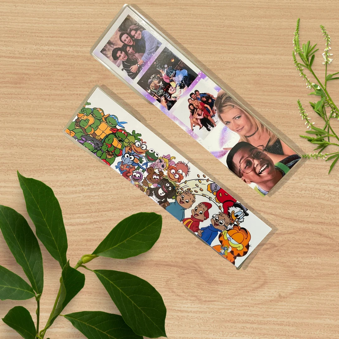 Nostalgic Bookmarks/tgif/saturday Morning Cartoons/dinosaurs/muppet Babies - Etsy | Etsy (US)