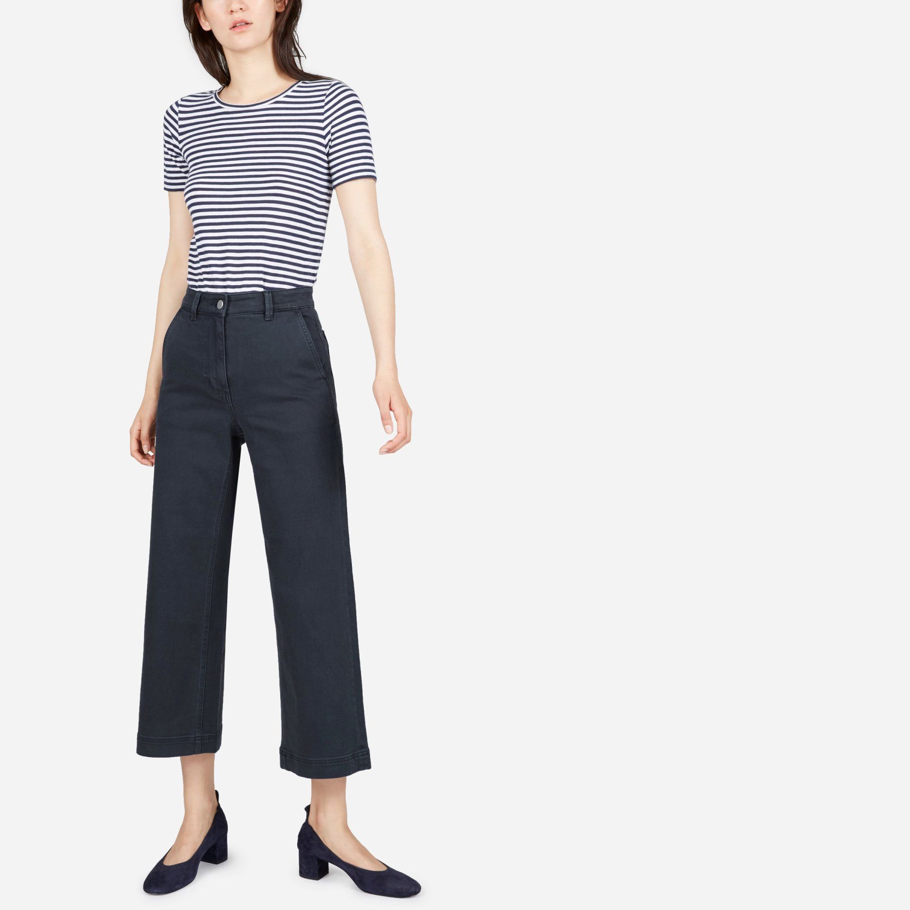 The Wide Leg Crop Pant | Everlane