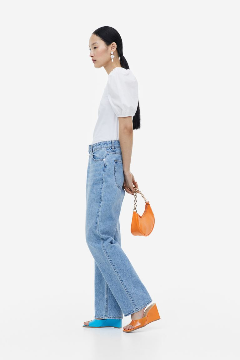Puff-sleeved Top | H&M (US + CA)