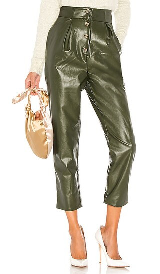 Clive Pant in Olive Green | Revolve Clothing (Global)