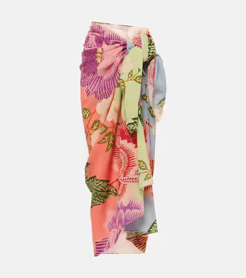 Floral cotton beach cover-up | Mytheresa (US/CA)