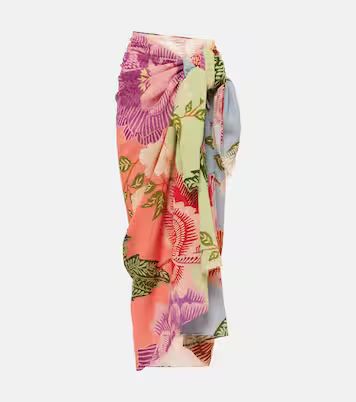 Floral cotton beach cover-up | Mytheresa (US/CA)