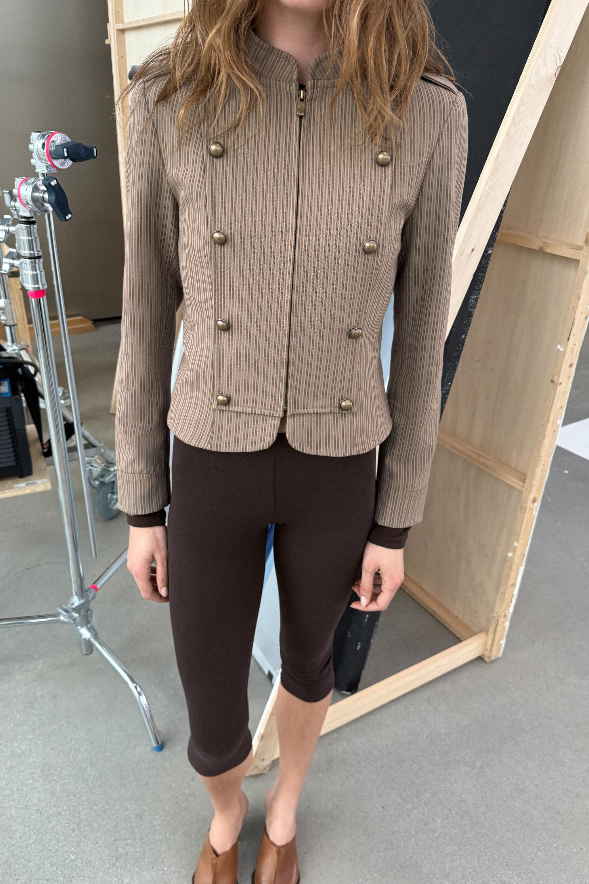 STRIPED TAILORED BLAZER | Zara US
