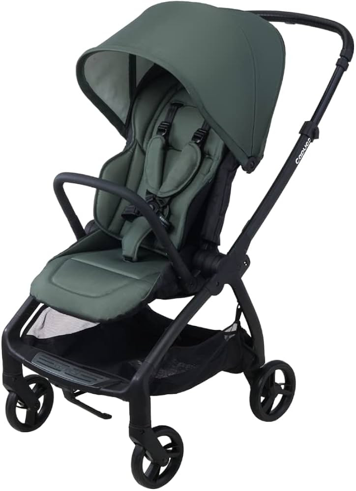 Capucci Opti-Go Stroller - Premium Lightweight & Comfort, Self Standing with One Hand Auto Fold, Versatile Seat Options Baby Stroller with Car Seat Adapter and Ample Storage, Thyme Green | Amazon (US)