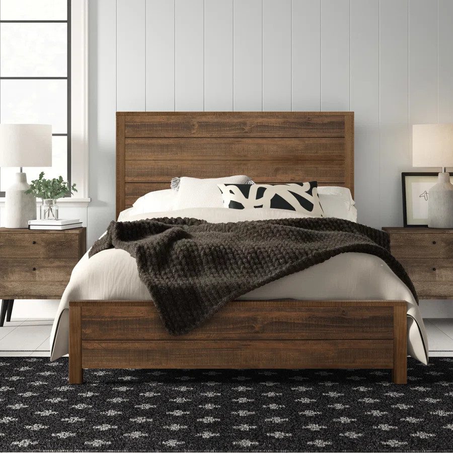 Walnut Bed | Wayfair North America