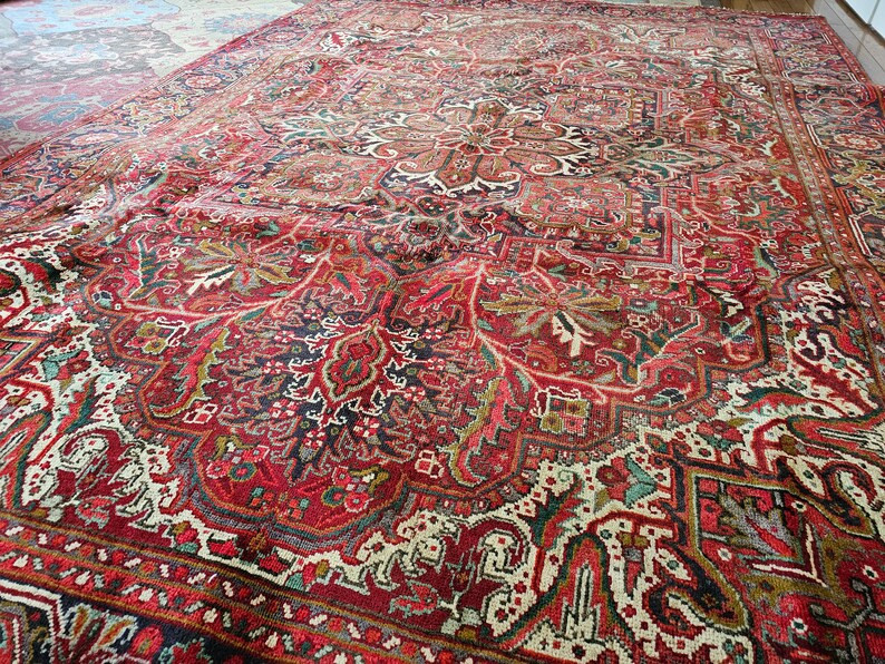 7 X 10 or 6.9 X 10.2 Vintage Top Quality Veg Dye Azerbaijan Area Rug Decorative Hand Knotted Uniq... | Etsy (US)