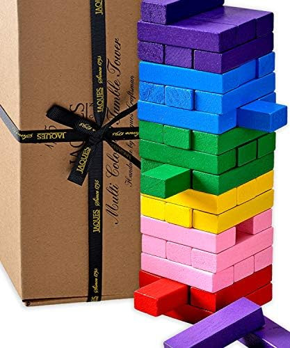 Jaques of London Colour Tumble Tower Game | Wooden Toys for 3 4 5 Year Old Girls & Boys | Wooden ... | Amazon (UK)