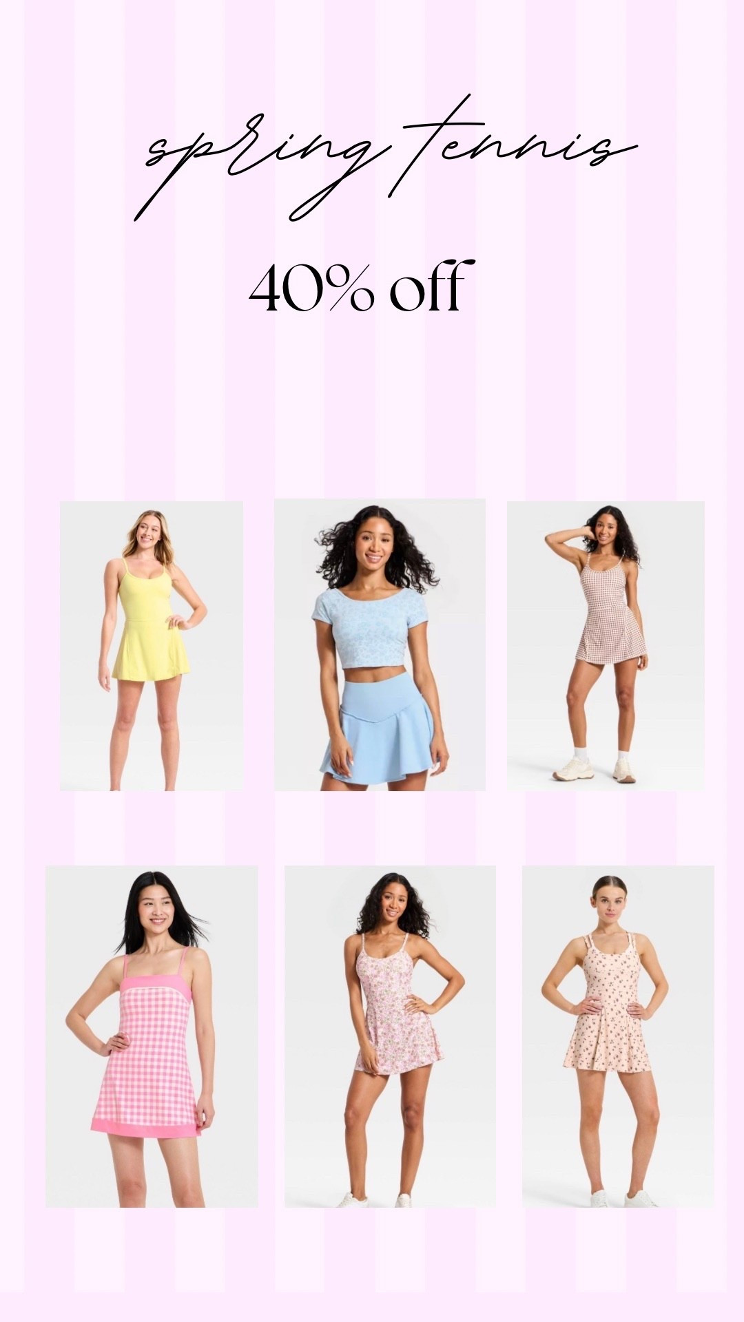 40% off activewear at target today! Tennis skirts and dresses for a steal 🎾🎾

#LTKActive #LTKSaleAlert #LTKSeasonal