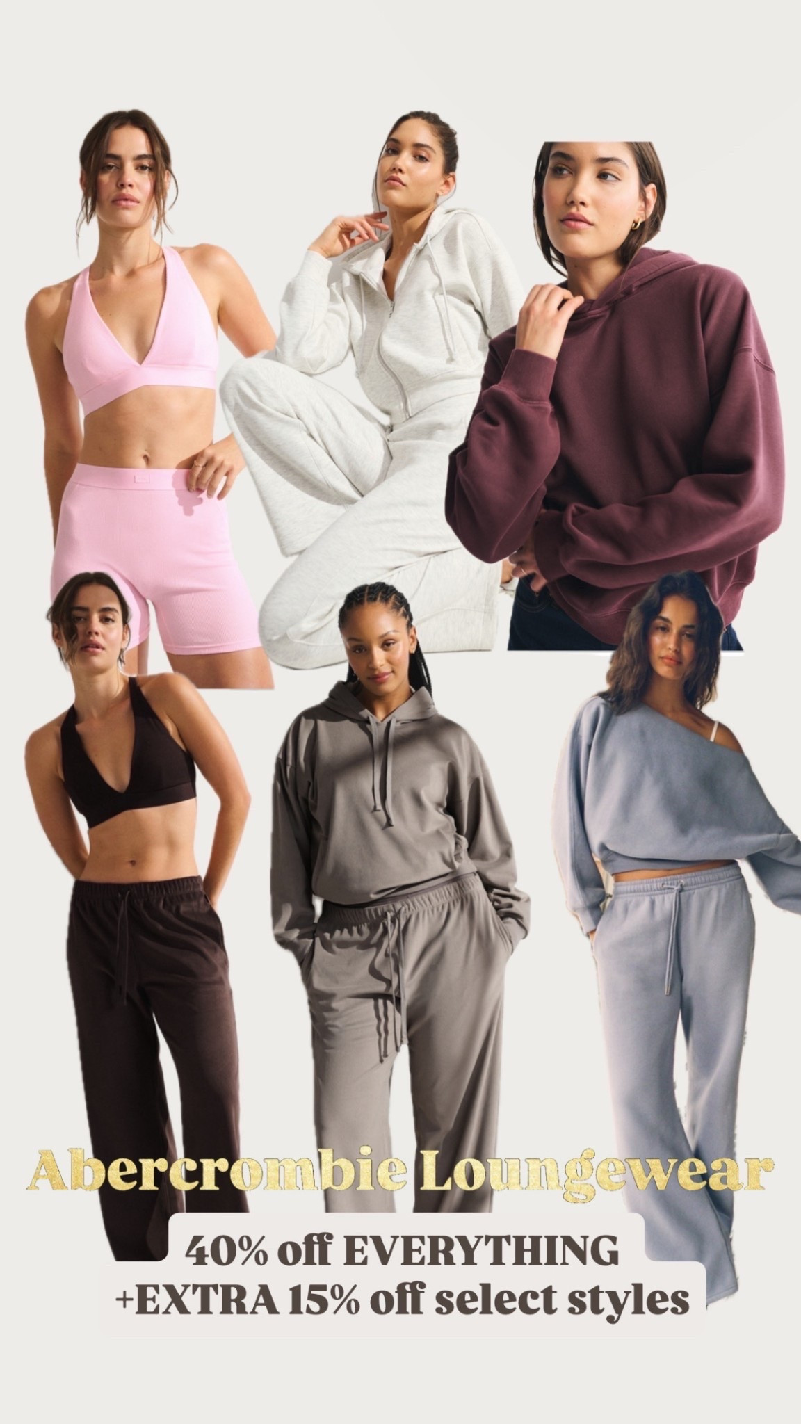 If you’re stuck on what to gift this year, you can’t go wrong with cozy 🤎 Abercrombie loungewear is soft, flattering, and on repeat in my closet—perfect for moms, sisters, besties, and yourself. Linked my top picks.

#LTKGiftGuide #LTKSaleAlert #LTKHoliday