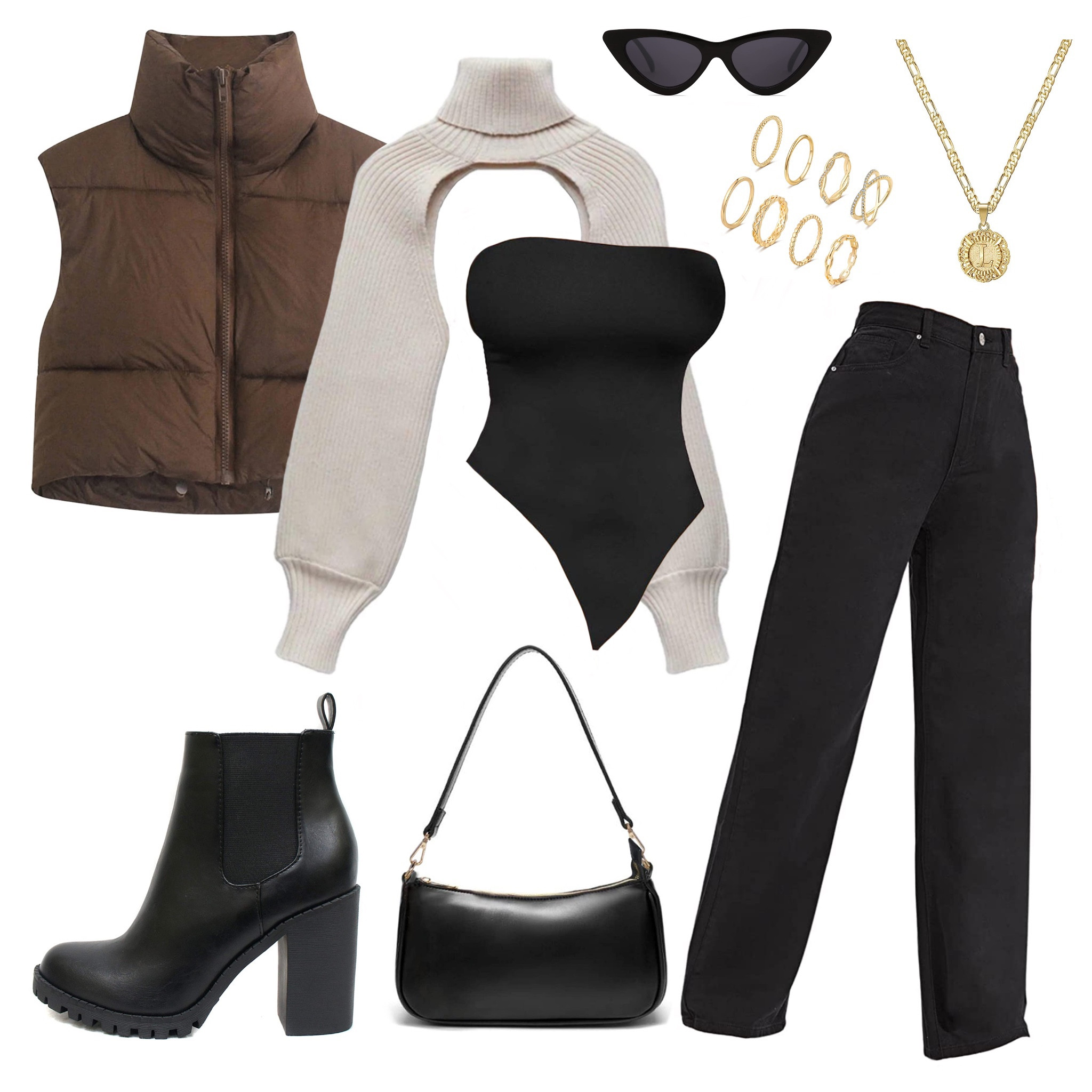 Trendy winter outfit! #winteroutfit 

#LTKstyletip #LTKunder100 #LTKSeasonal