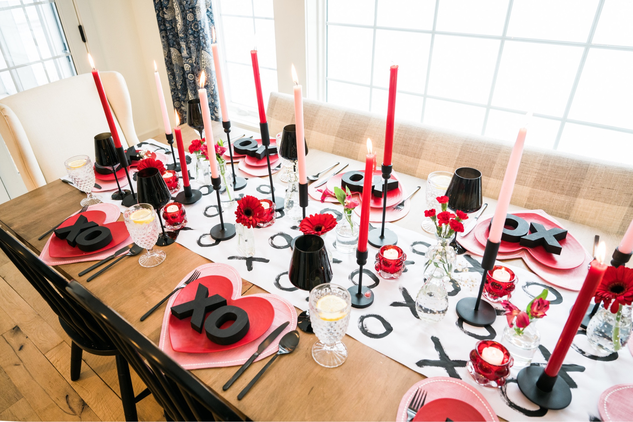 Decorate your table this Valentine’s! 

#valentines #galentines #tablescapes #xoxo #tabledecorating 

#LTKhome #LTKGiftGuide #LTKSeasonal