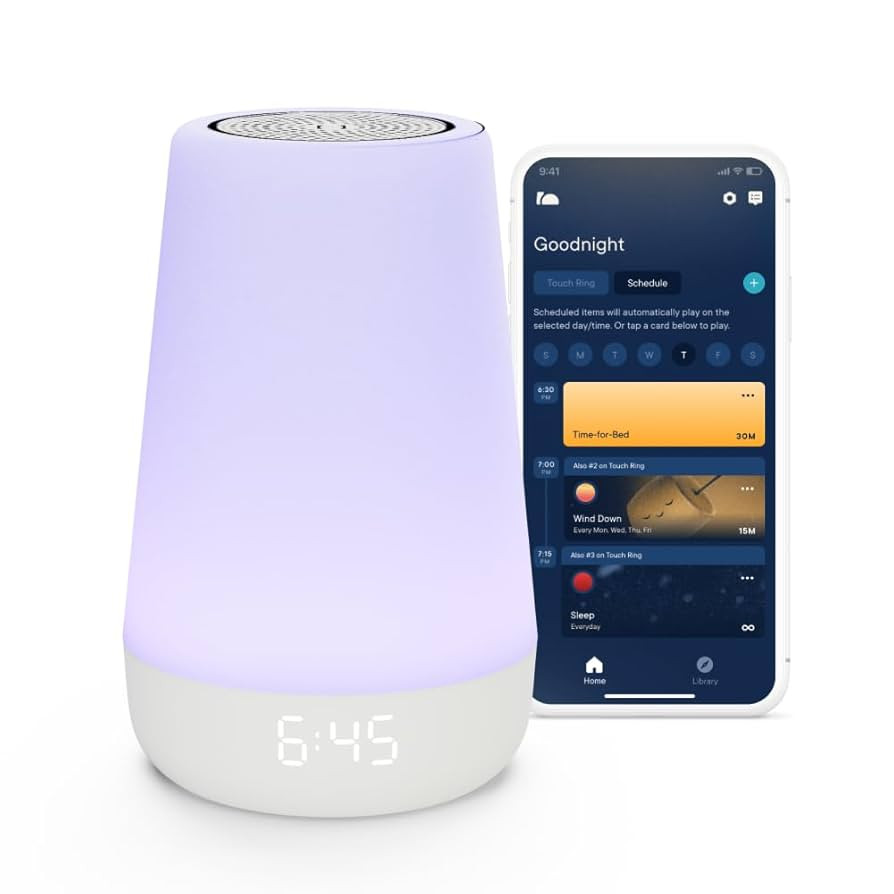 Hatch Rest Baby Sound Machine, Night Light | 2nd Gen | Registry Essential, Sleep Trainer, Routine... | Amazon (US)