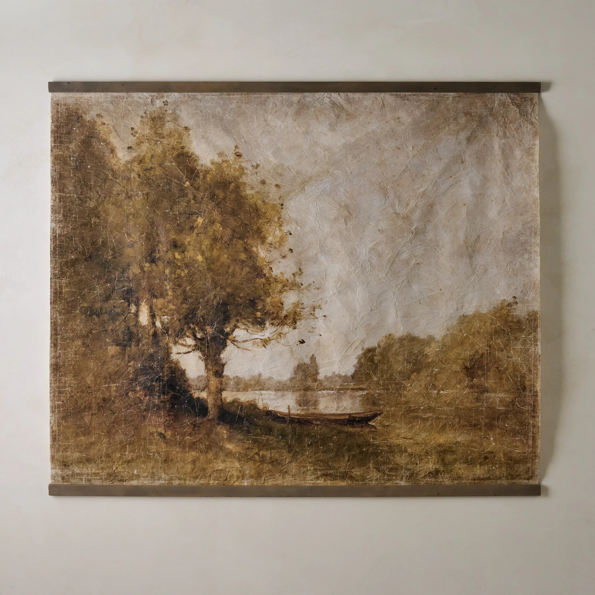 Oversized Spring Stillness Landscape Tapestry | Magnolia