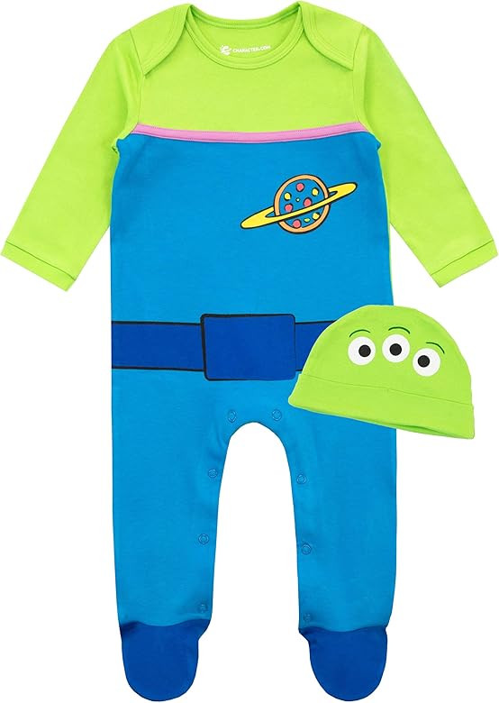 Disney Baby Boys' Toy Story Footies and Hat Set | Amazon (US)