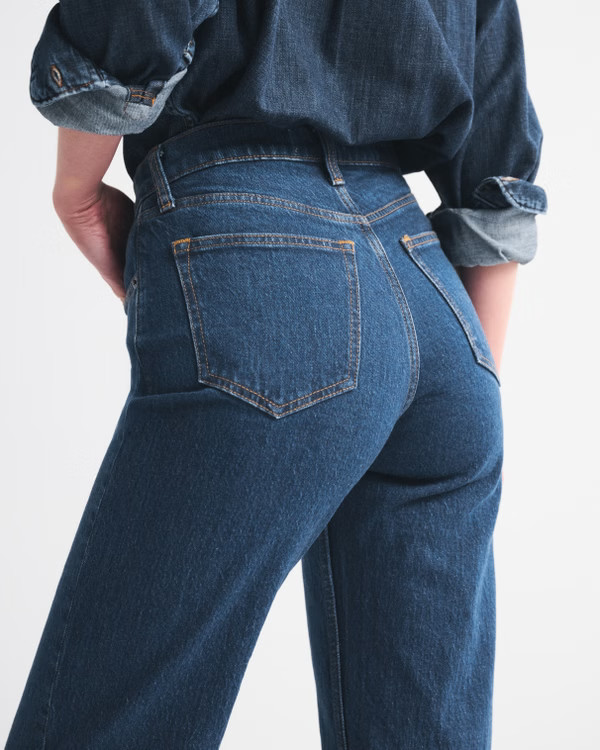 High Rise 90s Relaxed Jean | Abercrombie & Fitch (US)