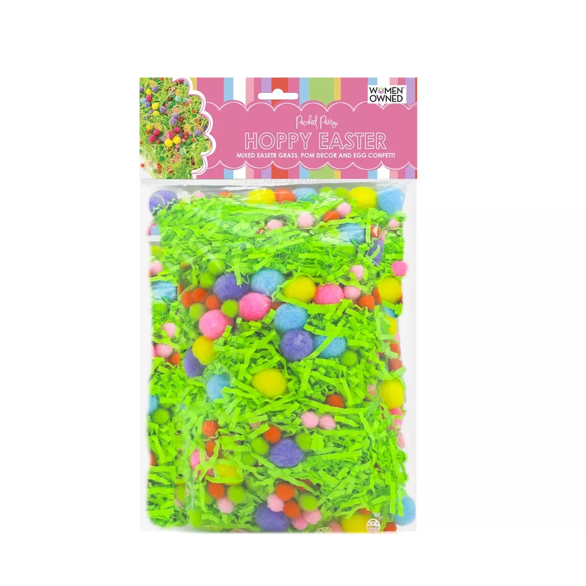 Packed Party 'Hip Hop Hooray' Easter Confetti Tumbler, 16OZ.