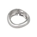 Time and Tru Silvertone Geo Hinge Bracelet | Walmart (US)