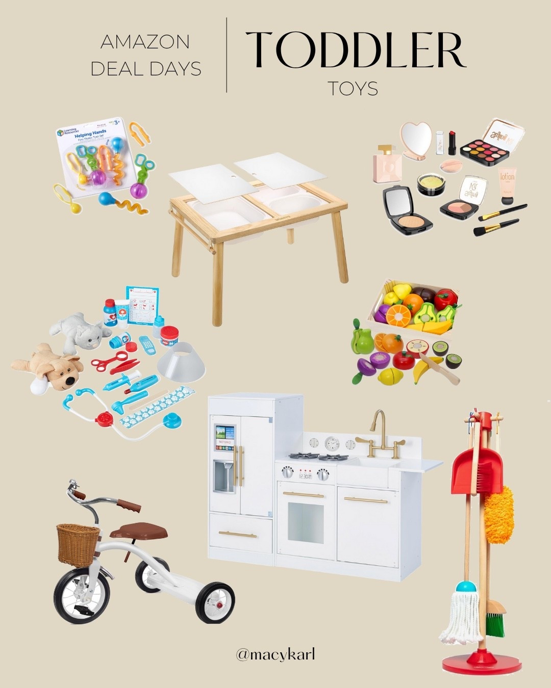 Amazon Prime Toddler Toys!

Toddler sensory bin, kids sensory bin, baby sensory bin, toddler play make up, realistic kids play make up, toddler fruit cutting, kids kitchen toys, toddler play kitchen, kids play kitchen, toddler bike with basket, toddler cleaning toy, kids cleaning toy 

#LTKKids #LTKFindsUnder100 #LTKSaleAlert