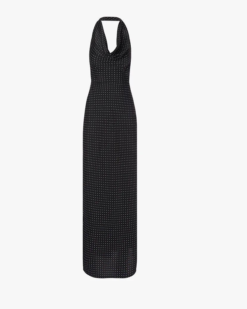 Cowl Halter Maxi Dress | We Wore What