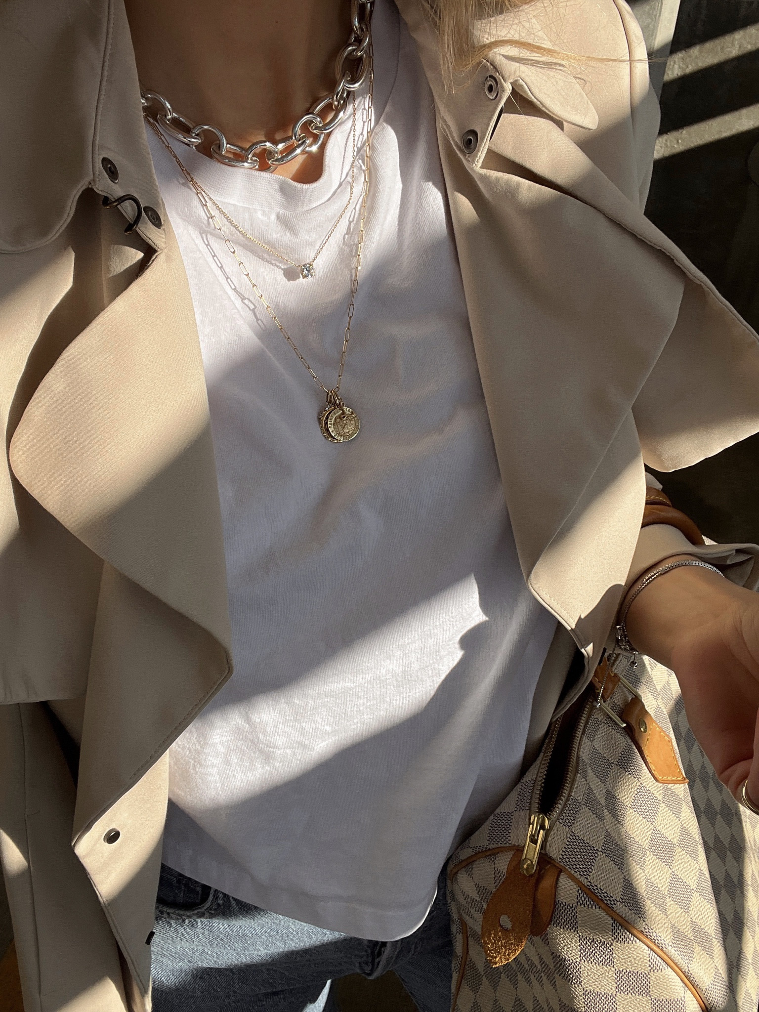 Happy St. Patty's Day 
these are some of my lucky charms

MEJURI
Long Boyfriend Bold Chain Necklace - 14k Gold 
Diamond Letter Charm 'A' - 14K Gold 
Cursive Letter Charm 'L’ - 14K Gold 
Balance: Terra Coin Charm Pendant - 14K Gold 

ANINE BING 
St. Christopher Charm - 14K Gold 


Follow my shop @styleelyst on the @shop.LTK app to shop this post and get my exclusive app-only content!

#liketkit #LTKstyletip #LTKFind #LTKwedding
