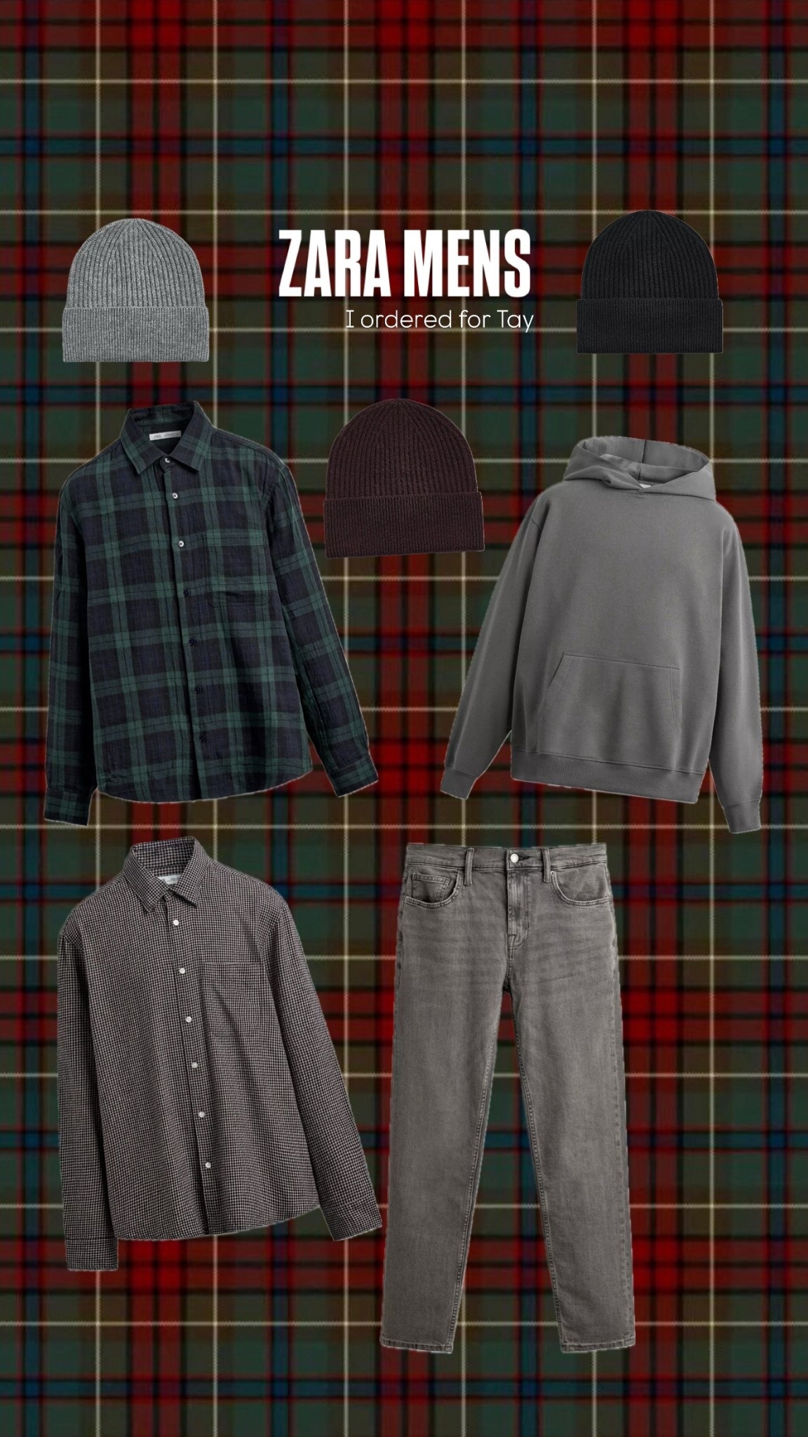 Men’s order for the hubby 