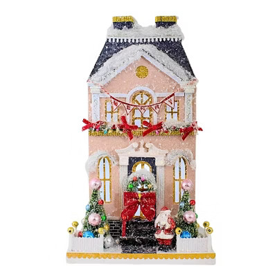 Cody Foster 16.0 Inch Merry Manor Christmas Putz House , Lightweight Christmas Decor Victorian Ch... | Target
