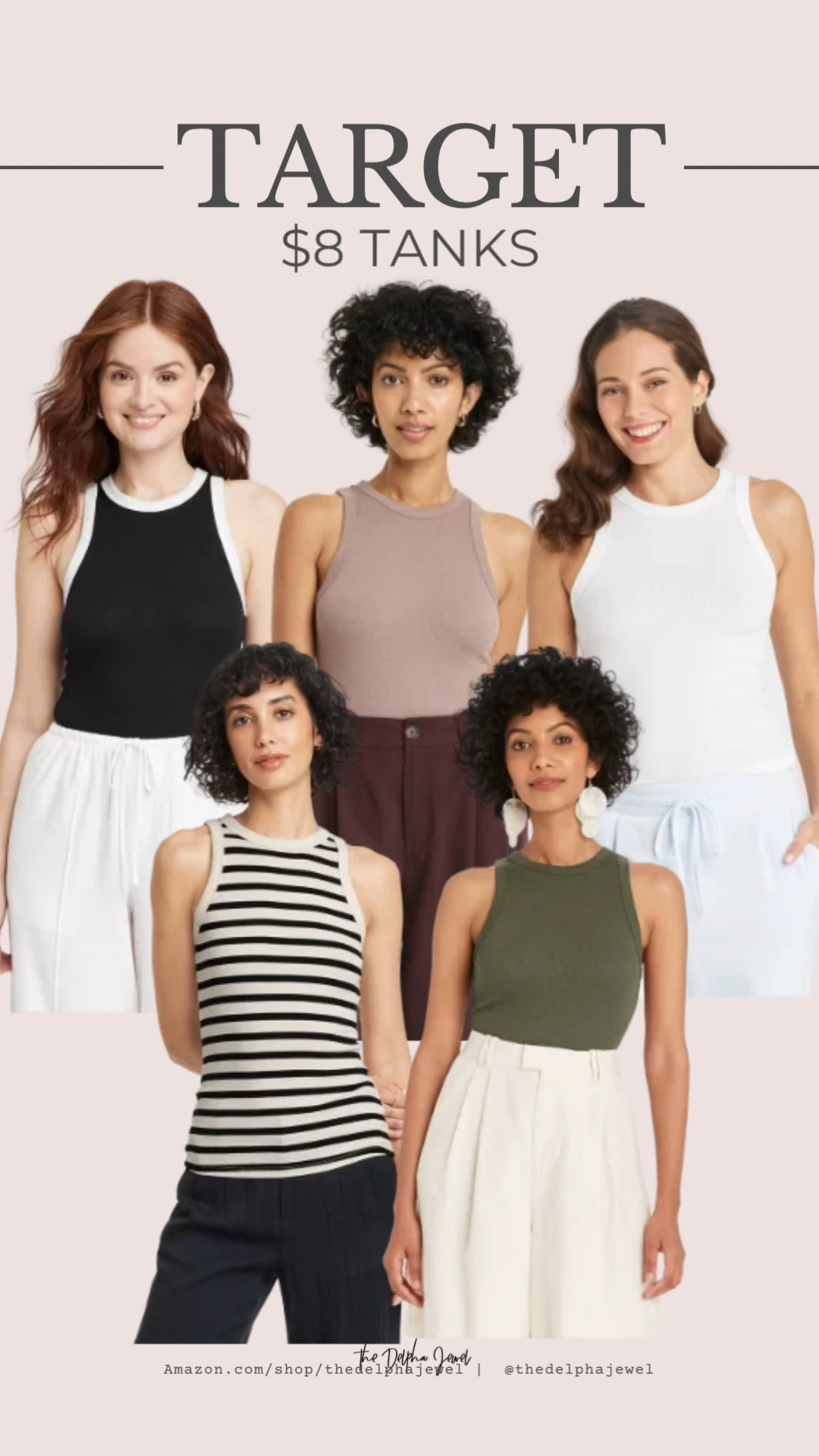 A closet staple💓slim fit ribbed tanks for only $8! Great for teachers and workwear @Target 

Over 40 style, summer outfits over 40, country concert outfits, concert outfits, vacation outfits beach, date night outfits, business casual workwear, work outfits

#LTKMidsize #LTKOver40 #LTKgrwm