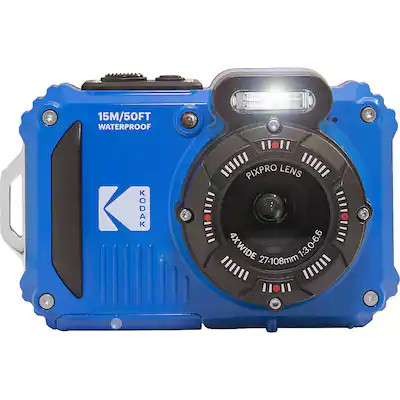 Kodak - PIXPRO WPZ2 16.0-Megapixel Waterproof Compact Camera - Electric Blue | Best Buy U.S.