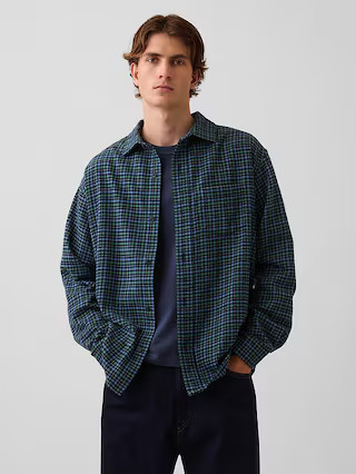 Relaxed Flannel Shirt | Gap (US)
