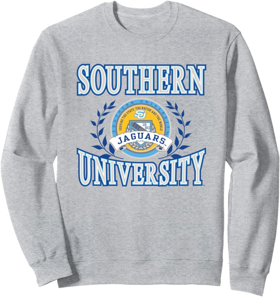 Southern Jaguars Laurels Gray Sweatshirt | Amazon (US)