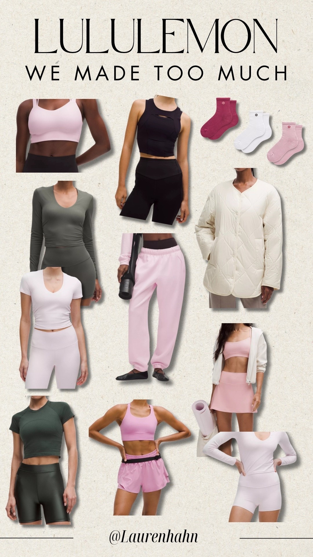 Lululemon we made too much sale finds! Athletic wear on sale at Lululemon 

#LTKsale #LTKfitness #LTKstyletip