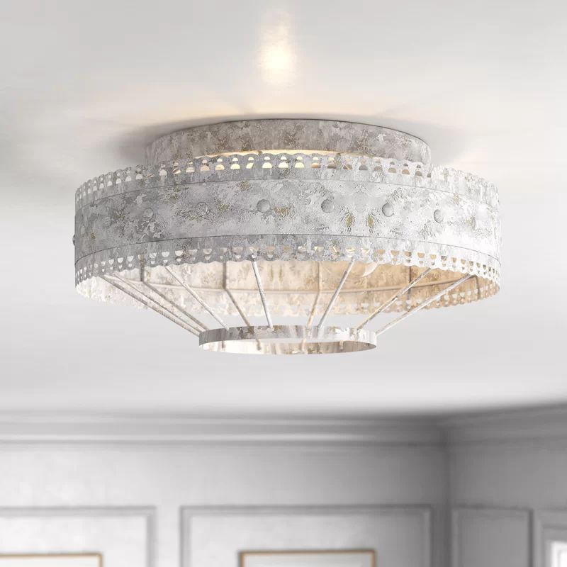 Tenor 2-Light 14" Flush Mount | Wayfair North America