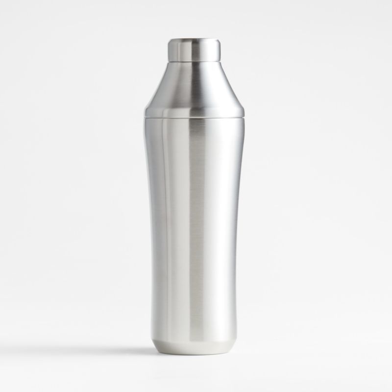 Elevated Craft Hybrid Stainless Steel Cocktail Shaker + Reviews | Crate & Barrel | Crate & Barrel