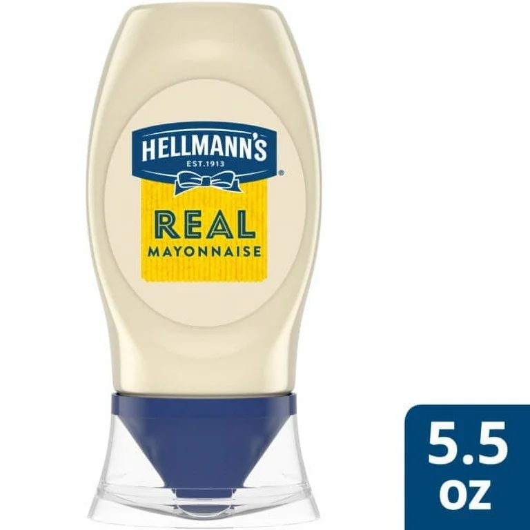 Hellmann's Made with Cage Free Eggs Real Mayonnaise, 5.5 fl oz Bottle | Walmart (US)