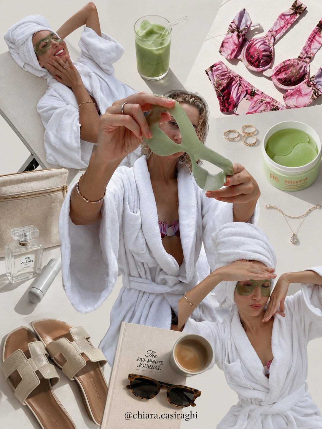 Just relax & refresh with these must-haves for your self-care days! #ChiaraCasiraghi
 

 #LTKvlog #LTKU #LTKBeauty