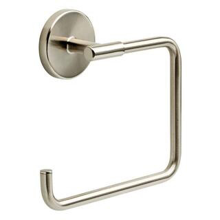 Delta Lyndall Towel Ring in Brushed Nickel LDL46-SN - The Home Depot | The Home Depot