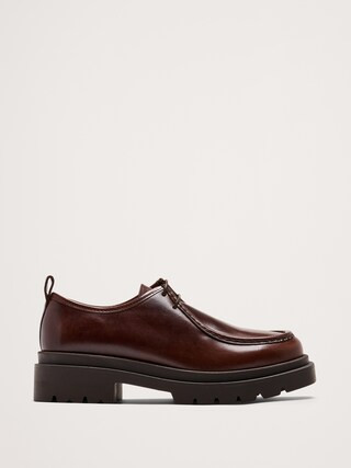 Italian Leather Derby Shoes | Banana Republic (CA)