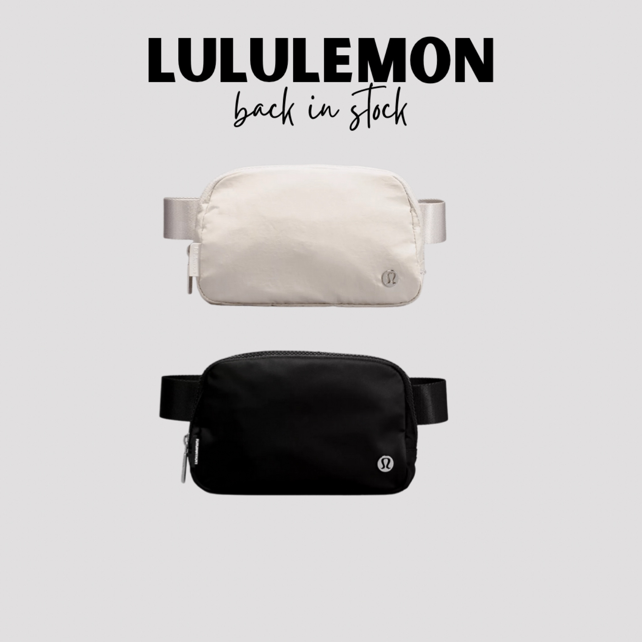 Lululemon belt bags back in stock!

#LTKsalealert #LTKstyletip #LTKshoecrush