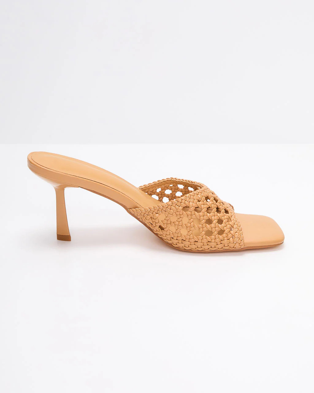 Carrie Ann Woven Open Toe Heeled Sandals | VICI