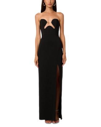 Madison Crepe Long Dress | Bloomingdale's (US)