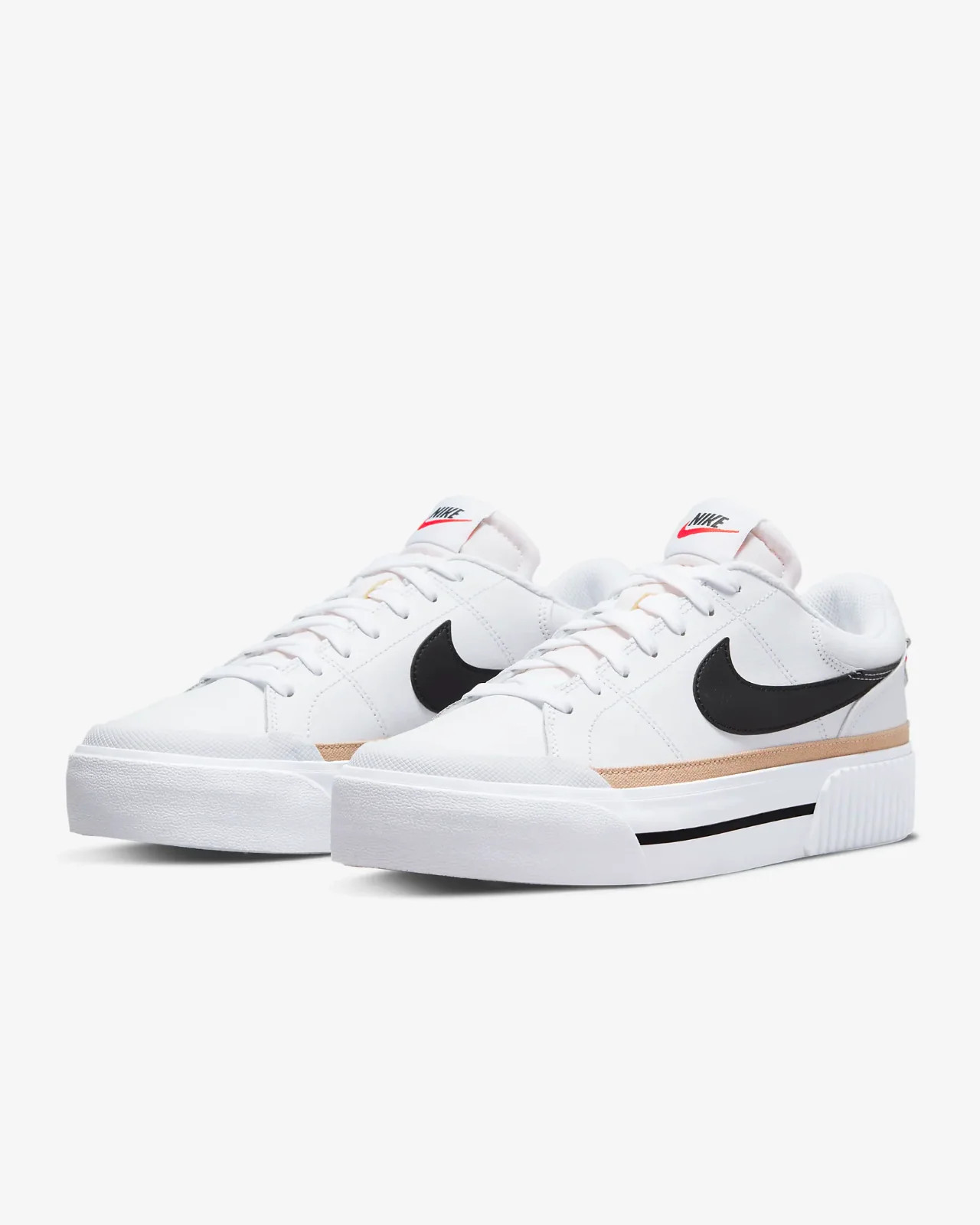 Nike Court Legacy Lift DM7590-100 Sneakers Women's White Platform Shoes FD186 | Shop Simon