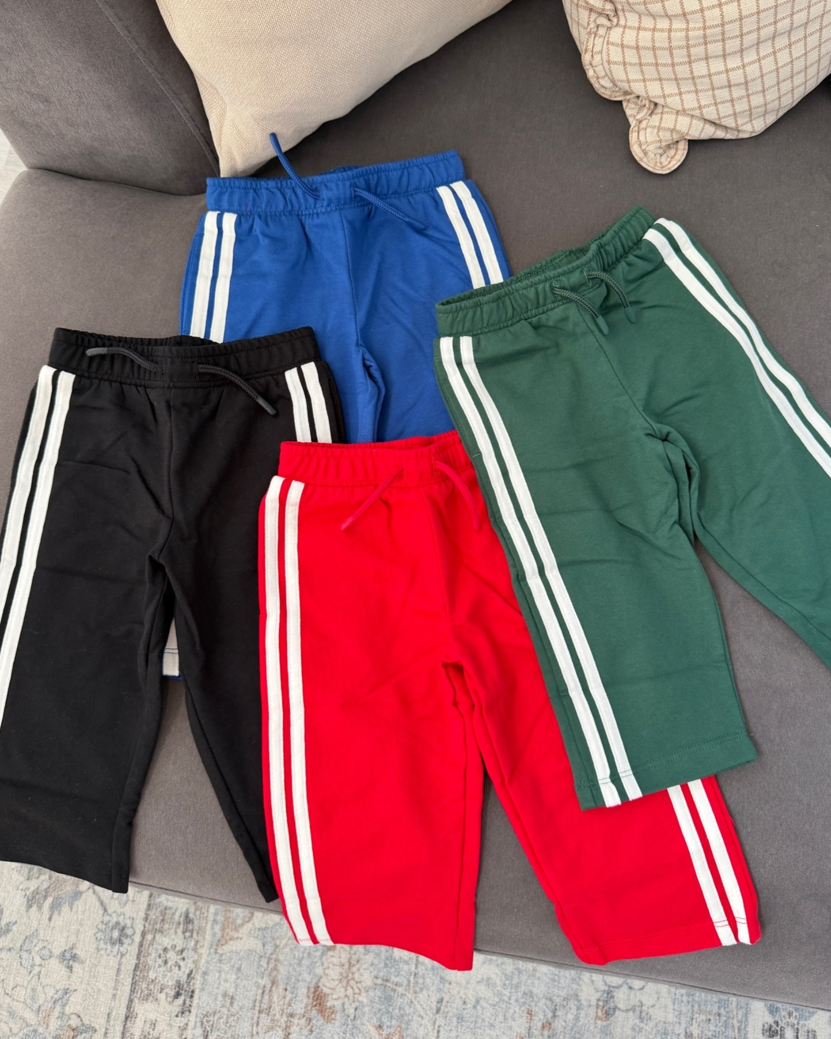 Toddler boy $5 track pants!!! SO CUTE 
Walmart toddler boy finds 
@Walmart

#LTKKids