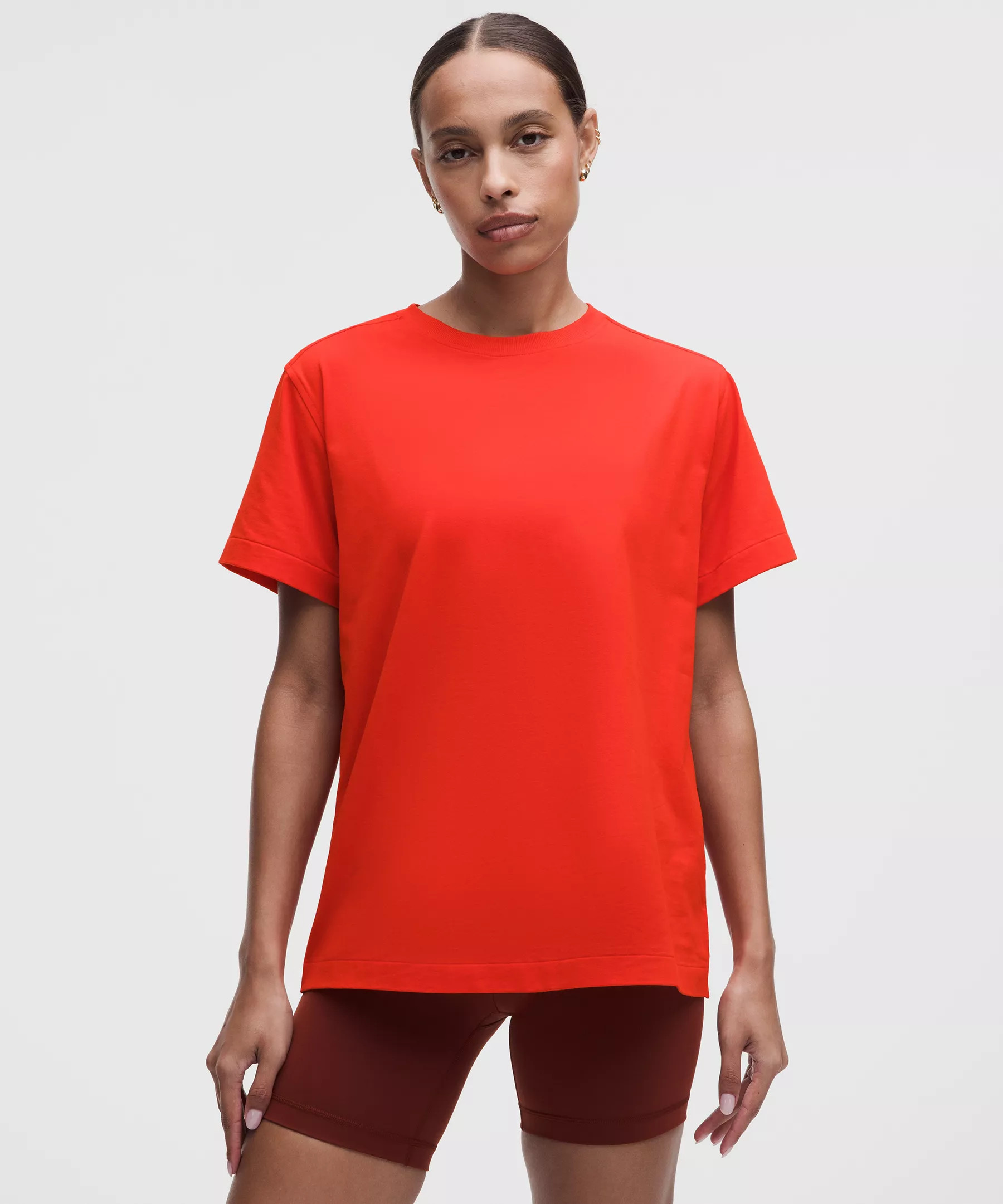 All Yours Organic Cotton Crewneck T-Shirt | Women's Short Sleeve Shirts & Tee's | lululemon | Lululemon (US)