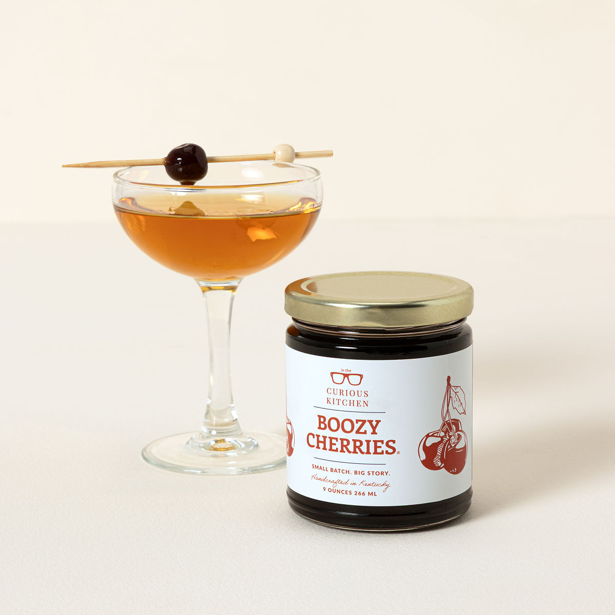 Boozy Whiskey Cocktail Cherries | UncommonGoods