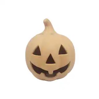 6.7" DIY Smiling Jack-O-Lantern Terracotta Accent by Make Market® | Michaels | Michaels Stores